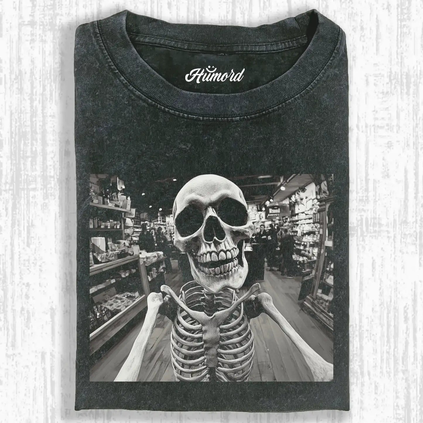 Selfie Skull 8.5 Tee