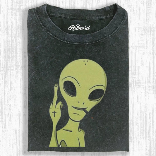 Smoking Alien 8.19 Tee
