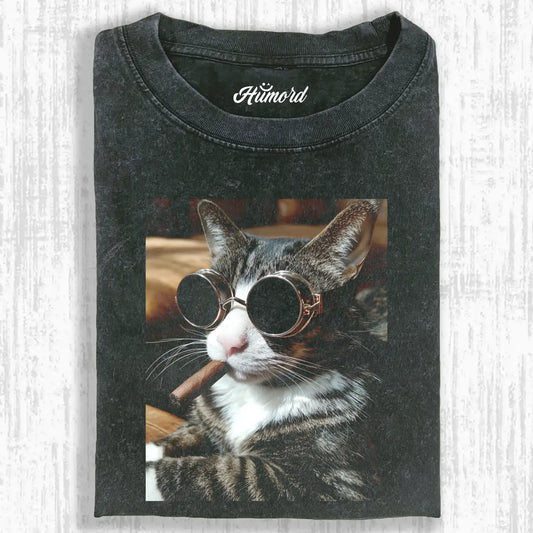 Smoking Cat 8.2 Tee