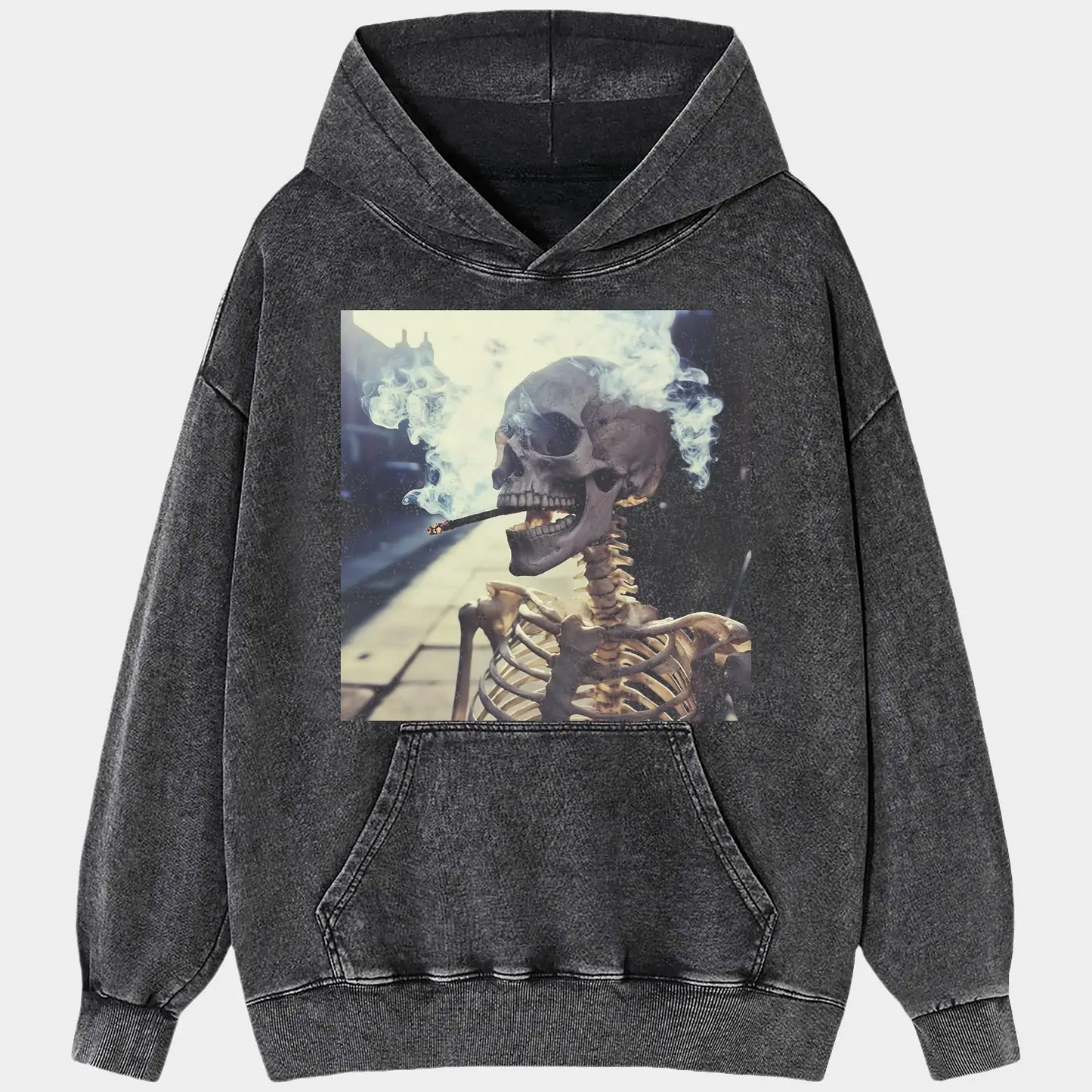 Smoking Skull 8.5 Tee