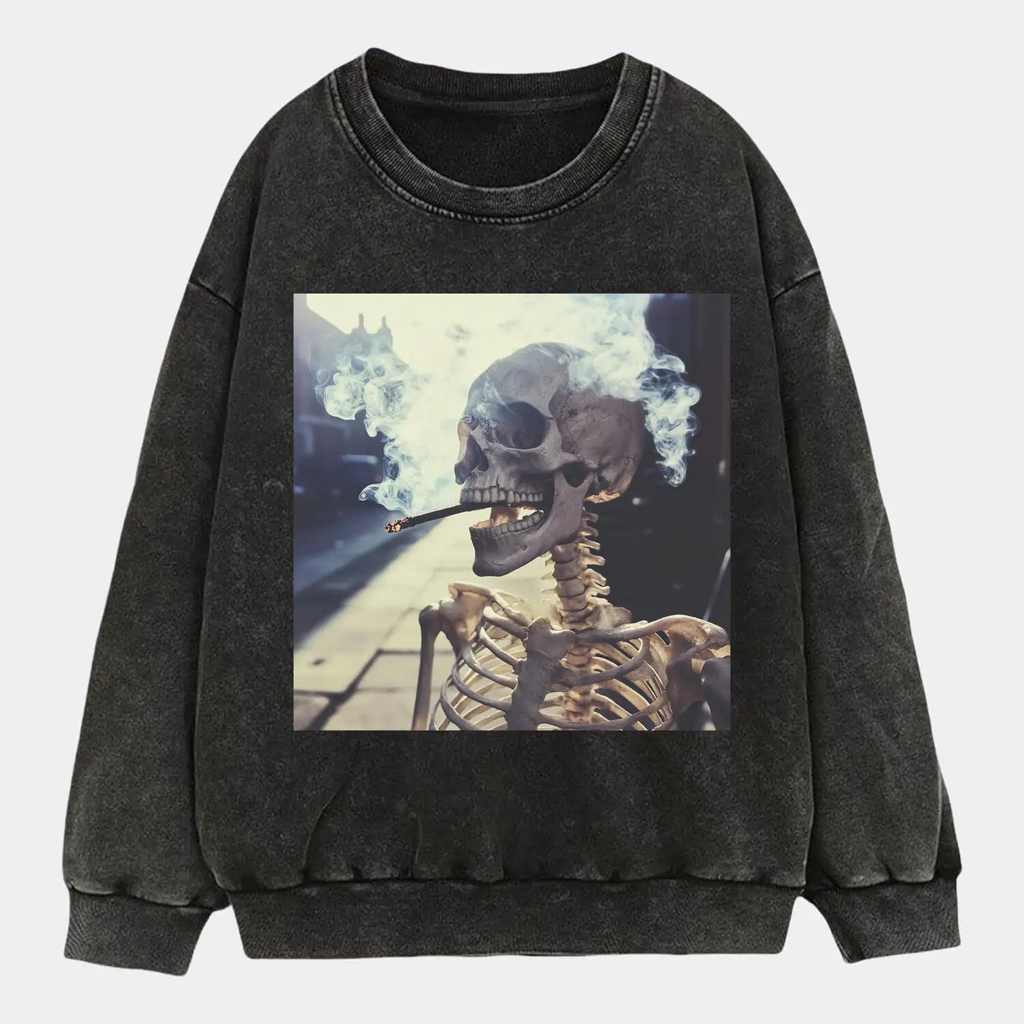 Smoking Skull 8.5 Tee