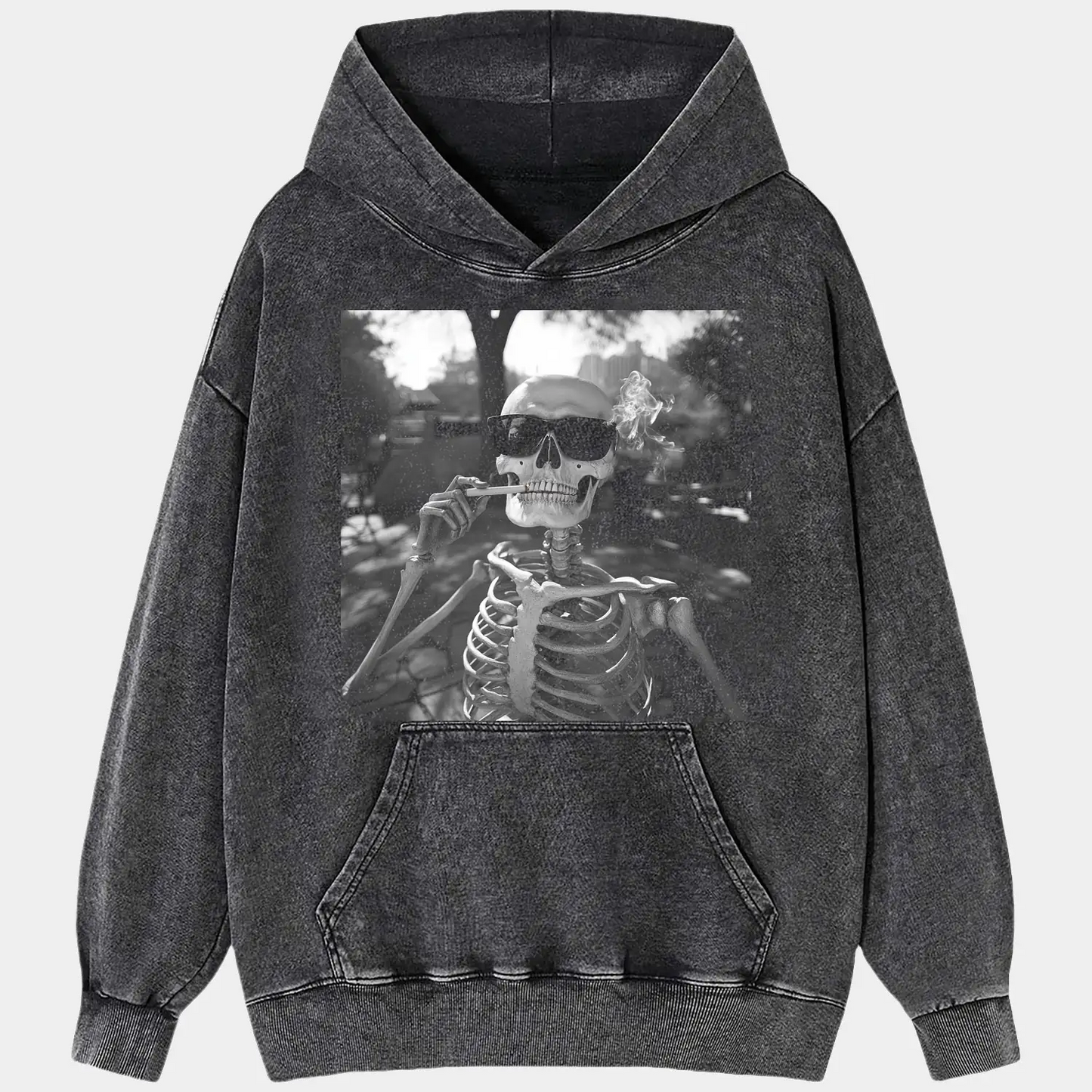 Smoking Skull 9.4 Tee