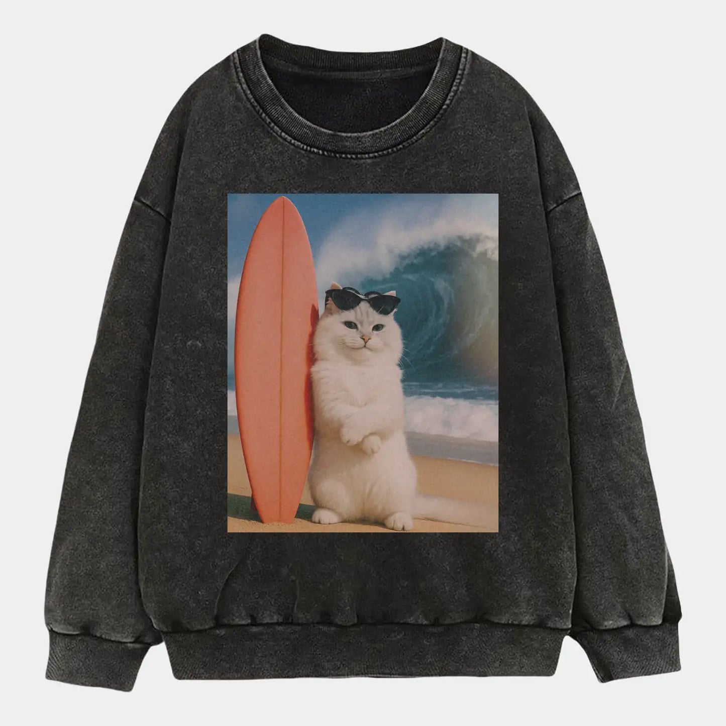 Surfing Cat Tee 2.0