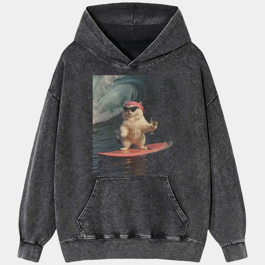 Surfing Cat Tee