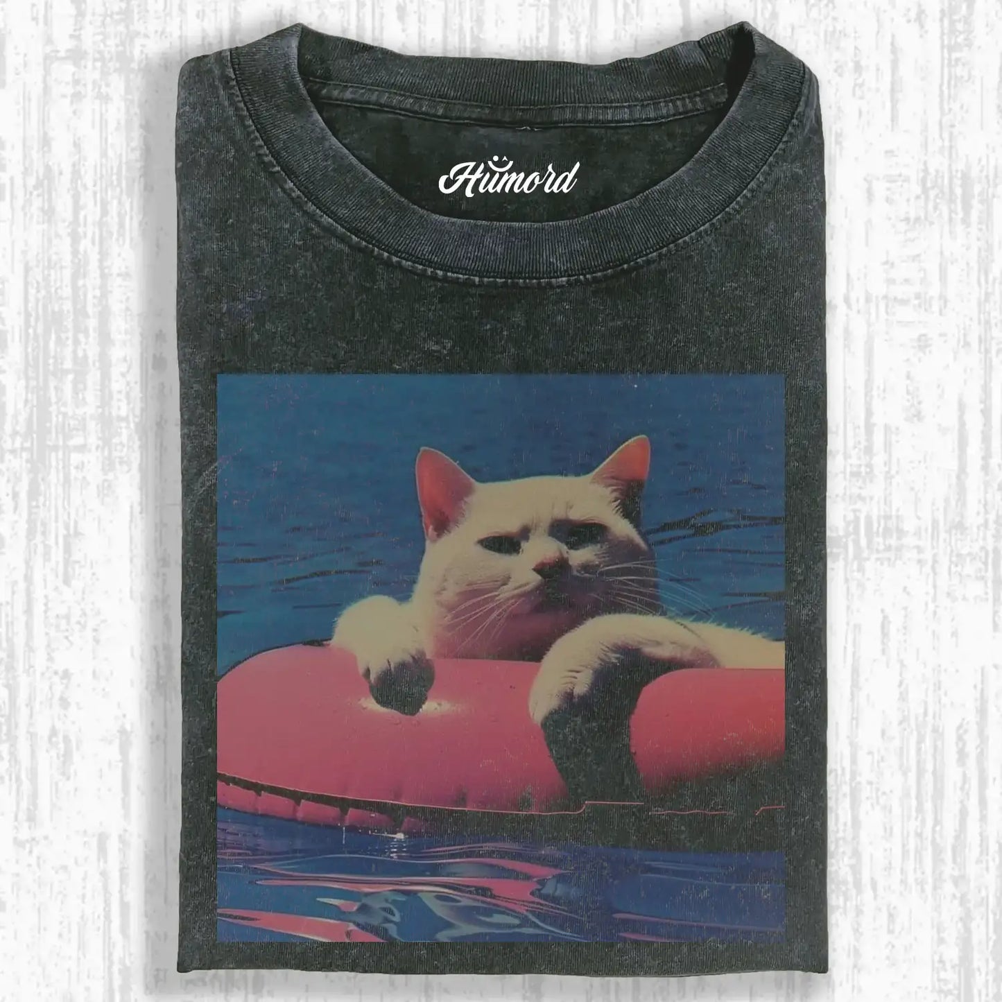Swimming Cat 8.18 Tee