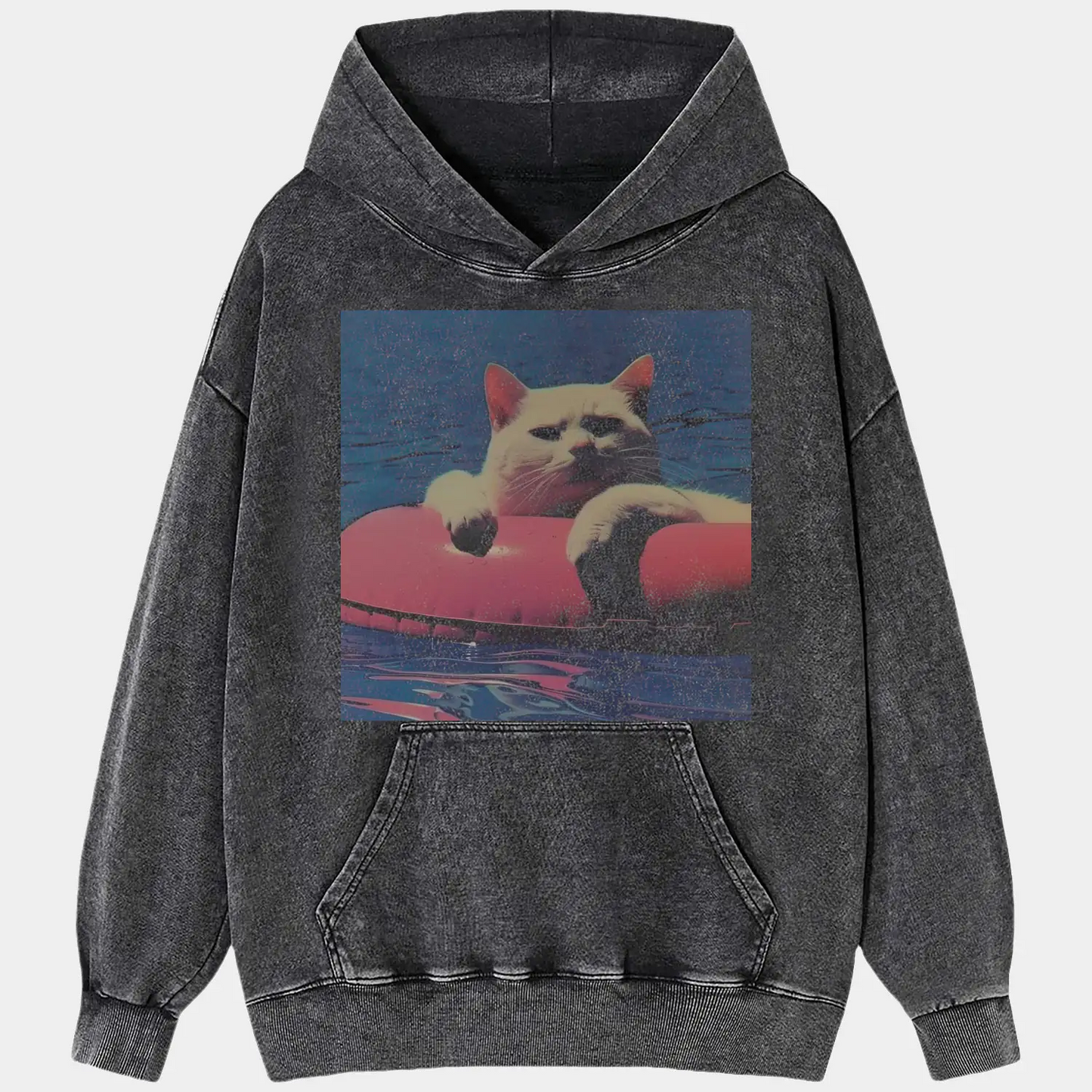 Swimming Cat 8.18 Tee