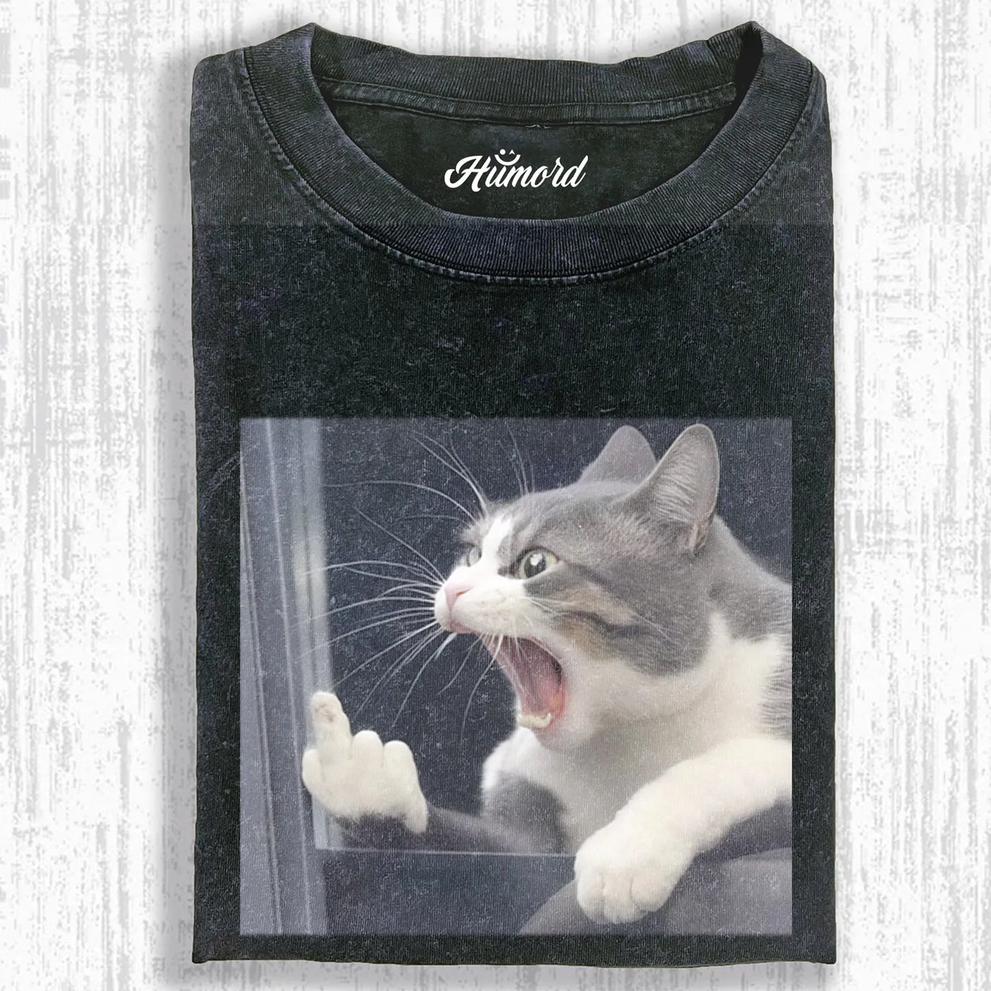 THE ANGRY CAT T-SHIRT