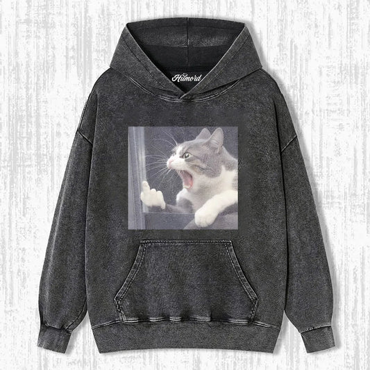 THE ANGRY CAT T-SHIRT