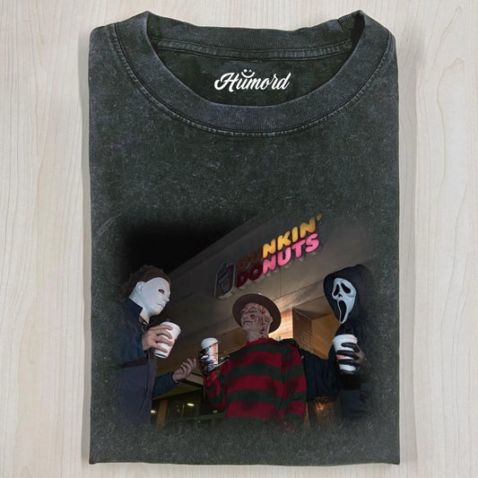 THE TOP 3 HORROR CHARACTERS OF ALL TIME T-SHIRT