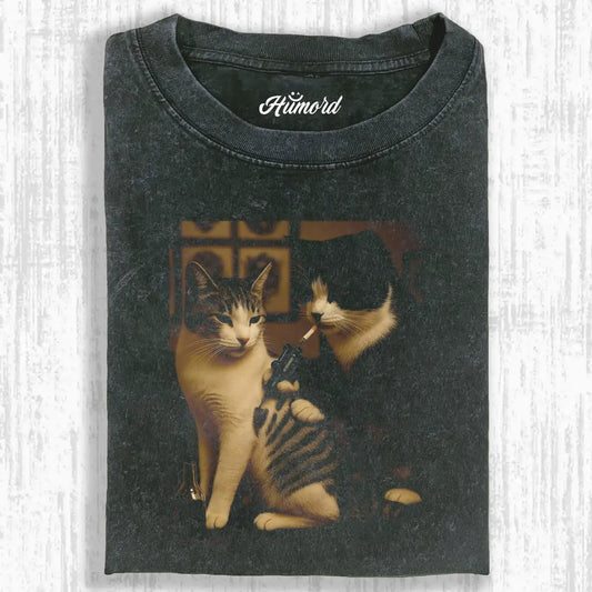 Tattooed cat Tee