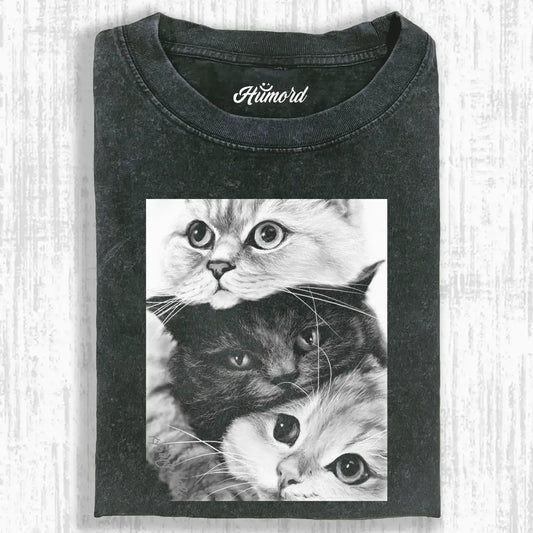 Three Cats 8.1 Tee