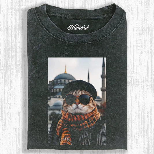 Tourist Cat A1 Tee