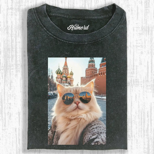 Tourist Cat A2 Tee