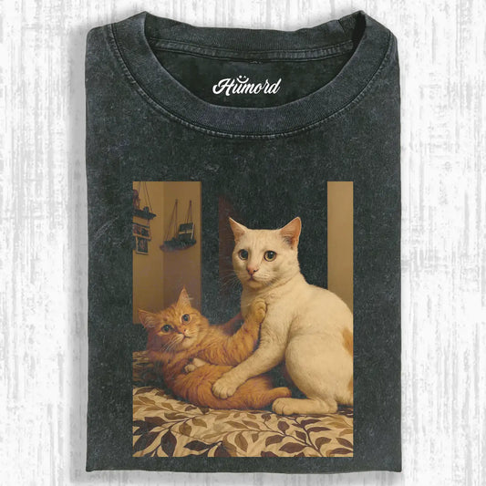 Two Cats 8.1 Tee