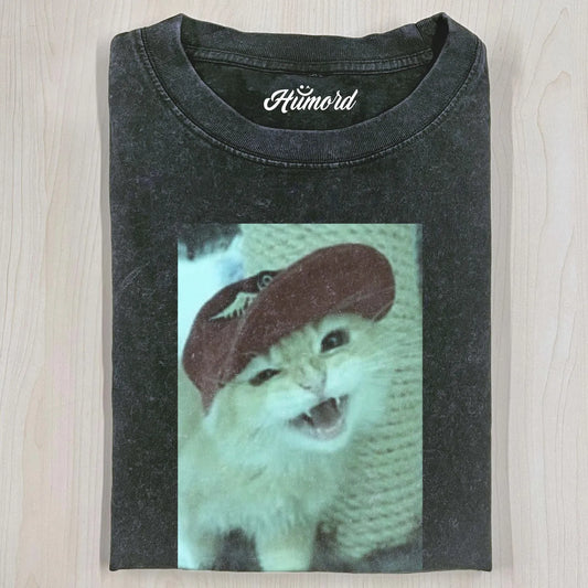 WACKY CAT T-SHIRT V7.2