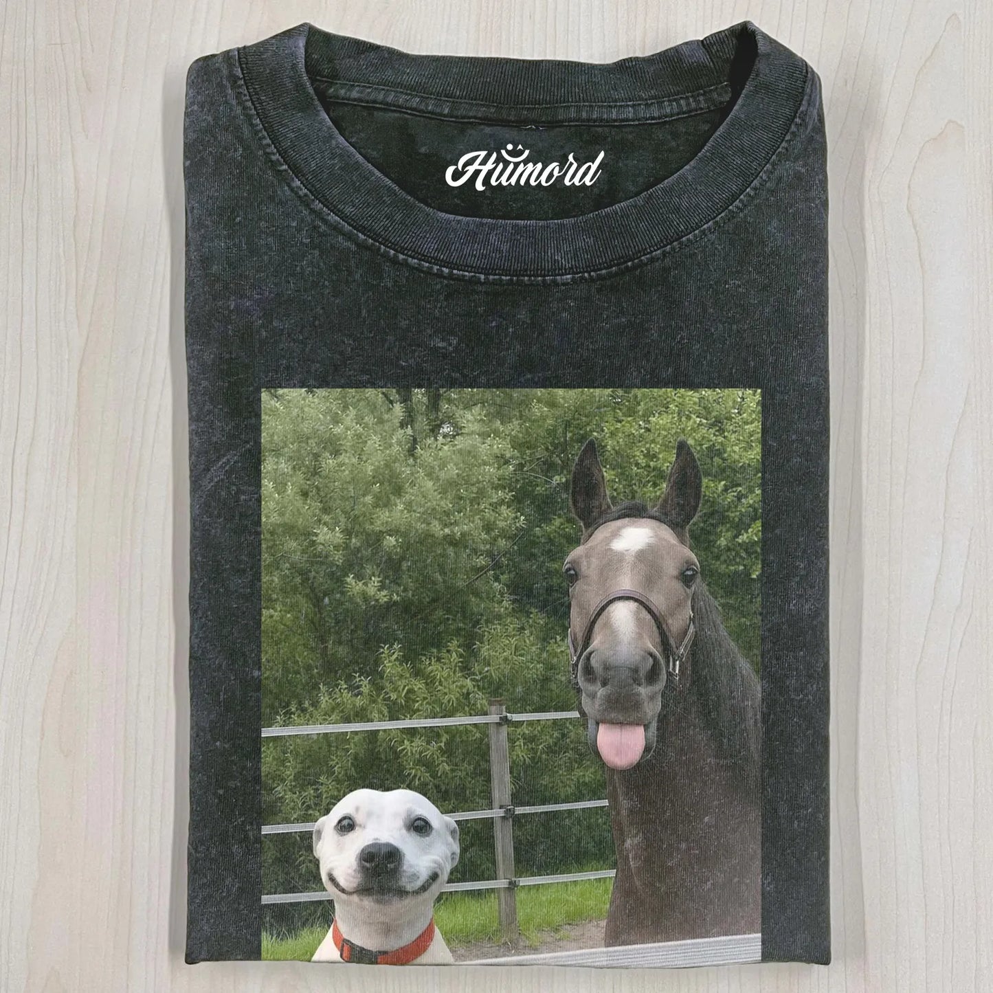 WACKY DOG AND HORSE T-SHIRT