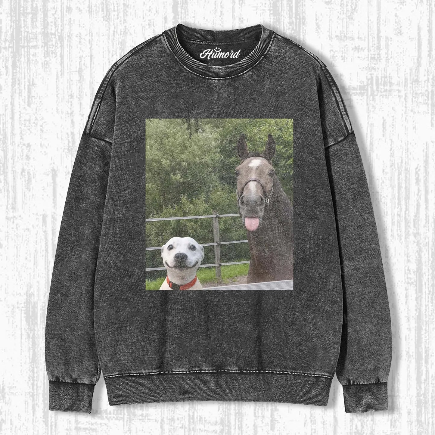 WACKY DOG AND HORSE T-SHIRT