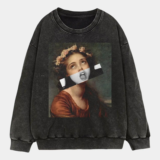 WEIRD COLLAGE A1 TEE