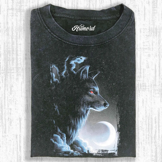 WOLF AND CRESCENT T-SHIRT
