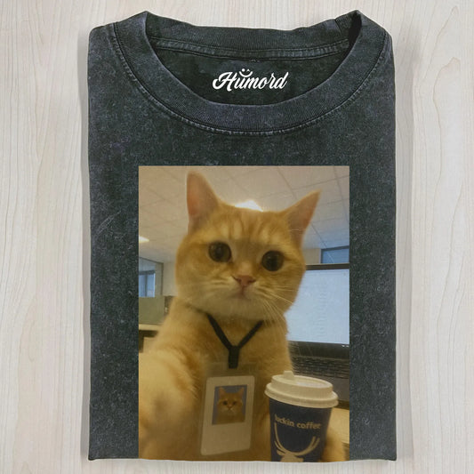 WORK CAT COFFEE T-SHIRT