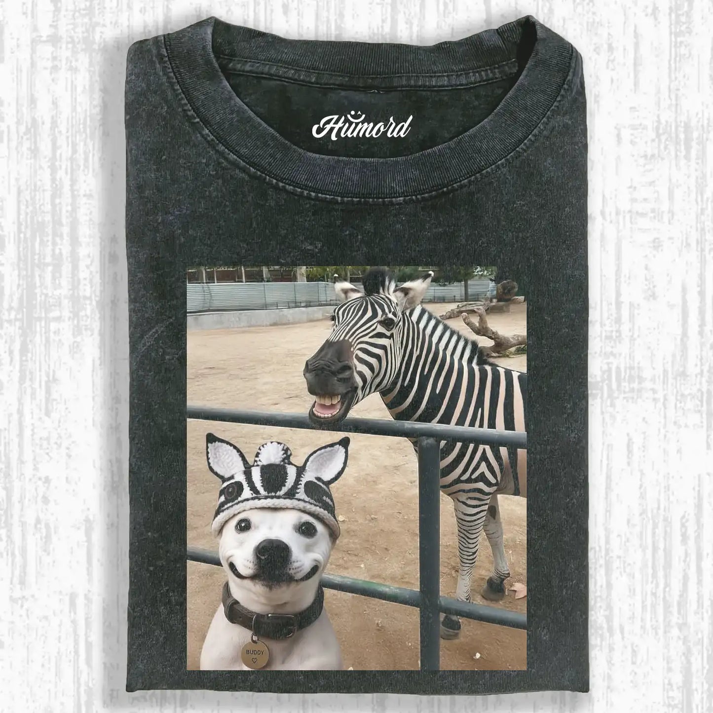 Zebra And Dog Tee