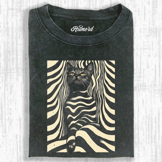 Zebrawood Cat Tee